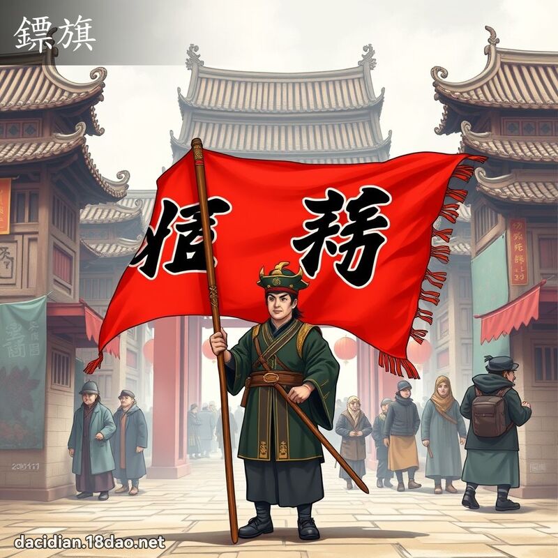 鏢旗 - 国语大辞典配图