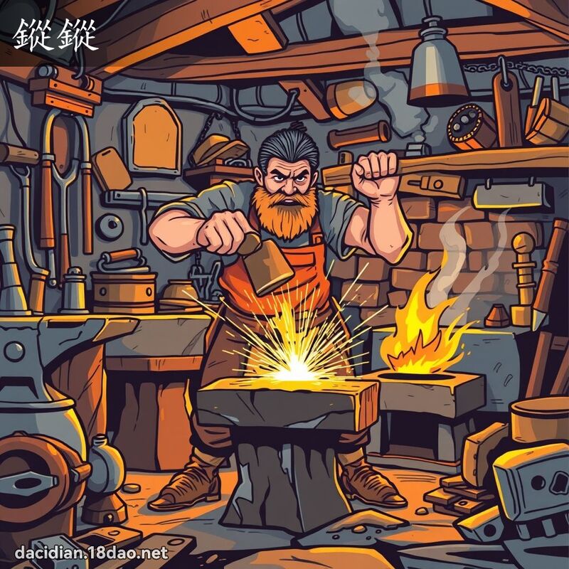 鏦鏦 - 国语大辞典配图