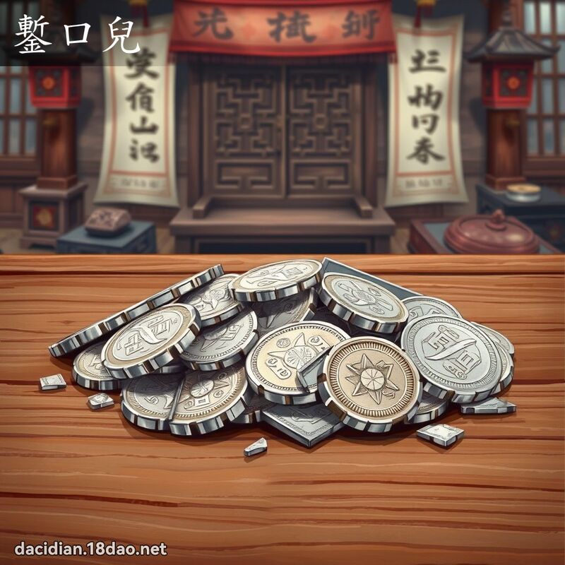 鏨口儿 - 国语大辞典配图