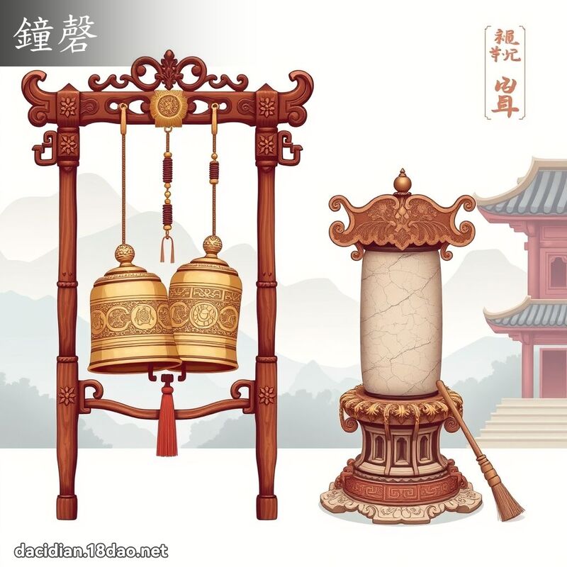 鐘磬 - 國語大辭典配圖
