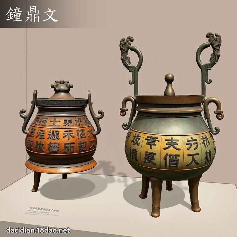 鐘鼎文 - 國語大辭典配圖