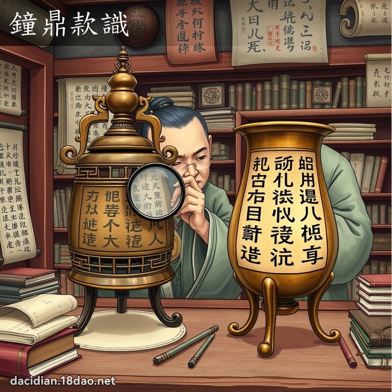 钟鼎款识 - 国语大辞典配图
