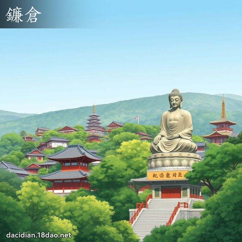 鐮倉 - 國語大辭典配圖