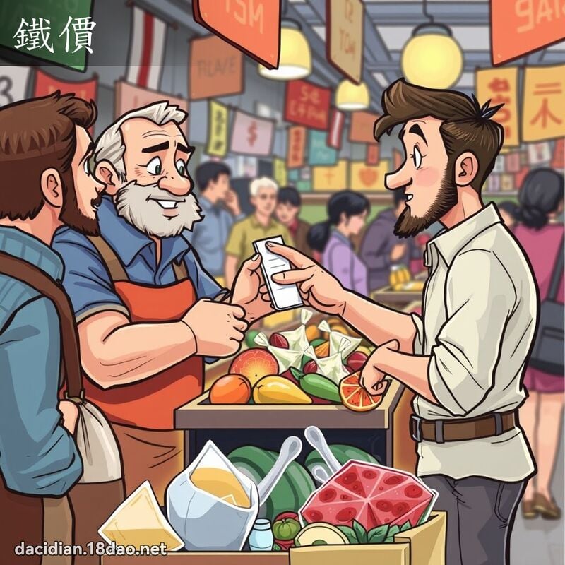 铁价 - 国语大辞典配图