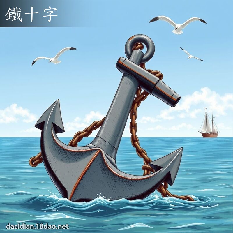 鐵十字 - 國語大辭典配圖