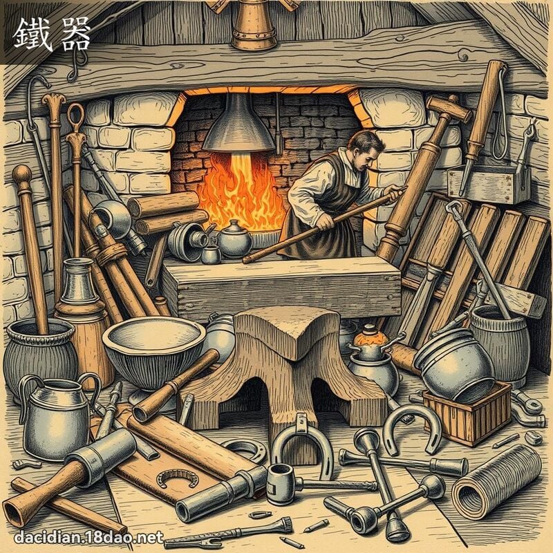 铁器 - 国语大辞典配图