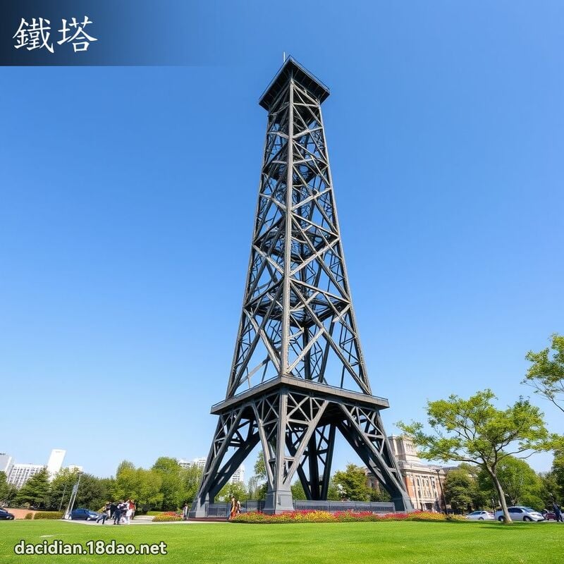 鐵塔 - 國語大辭典配圖