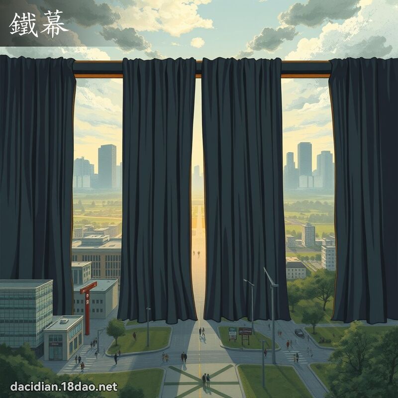 鐵幕 - 國語大辭典配圖