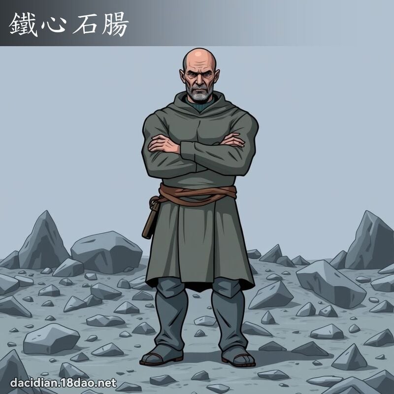 鐵心石腸 - 國語大辭典配圖