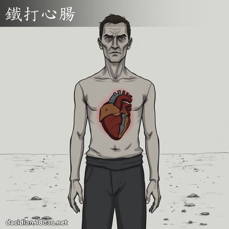 铁打心肠 - 国语大辞典配图