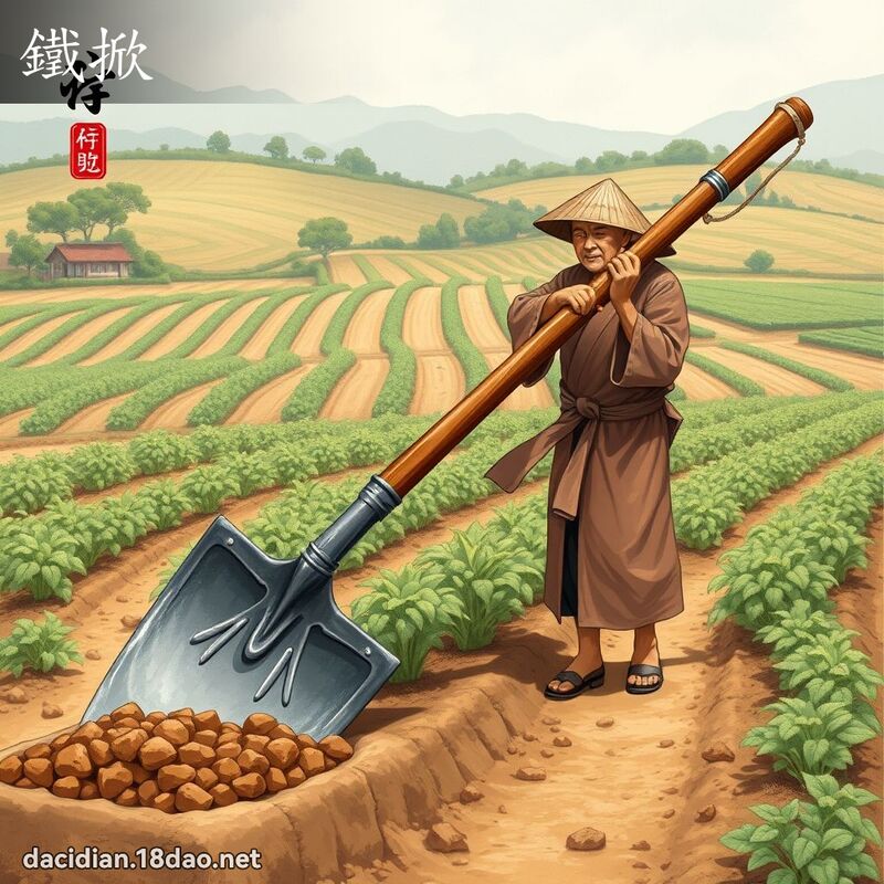 铁掀 - 国语大辞典配图