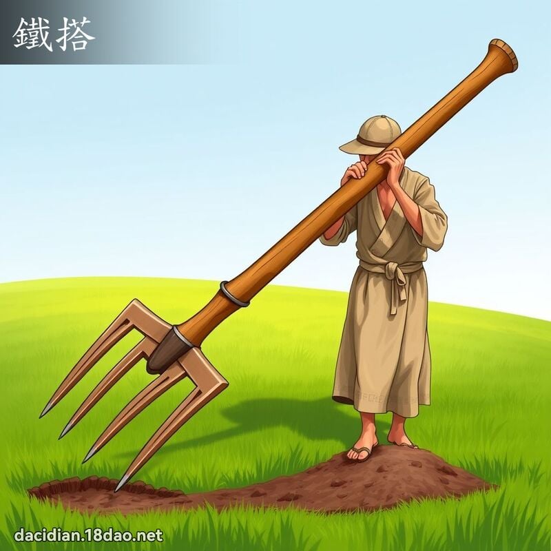 鐵搭 - 國語大辭典配圖