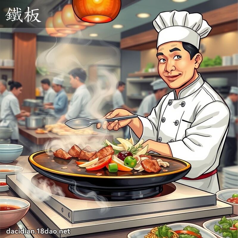 鐵板 - 國語大辭典配圖