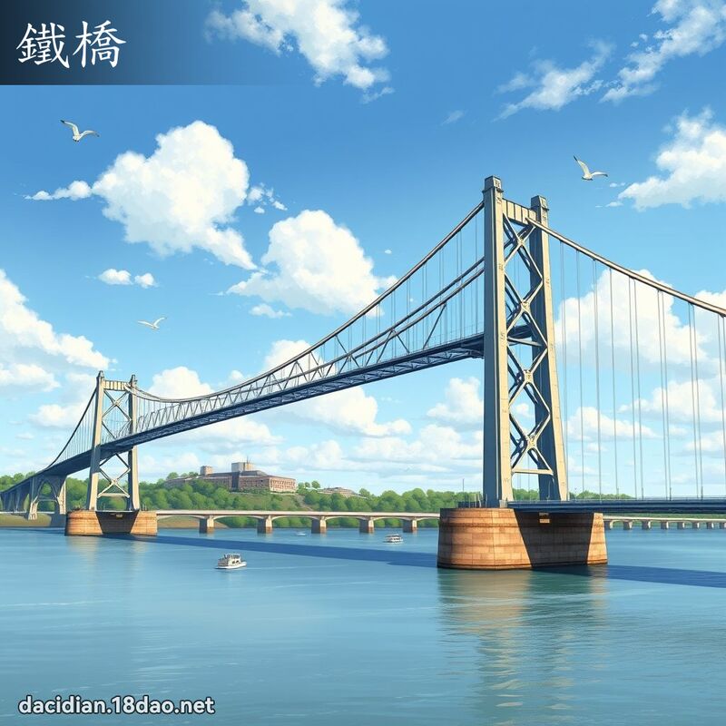 铁桥 - 国语大辞典配图