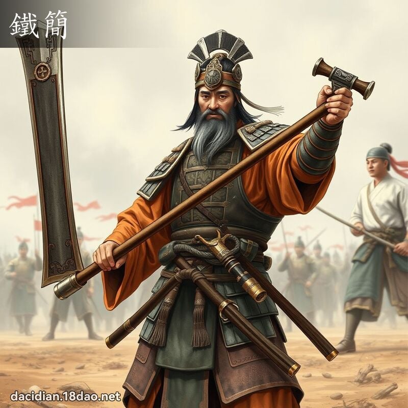 鐵簡 - 國語大辭典配圖