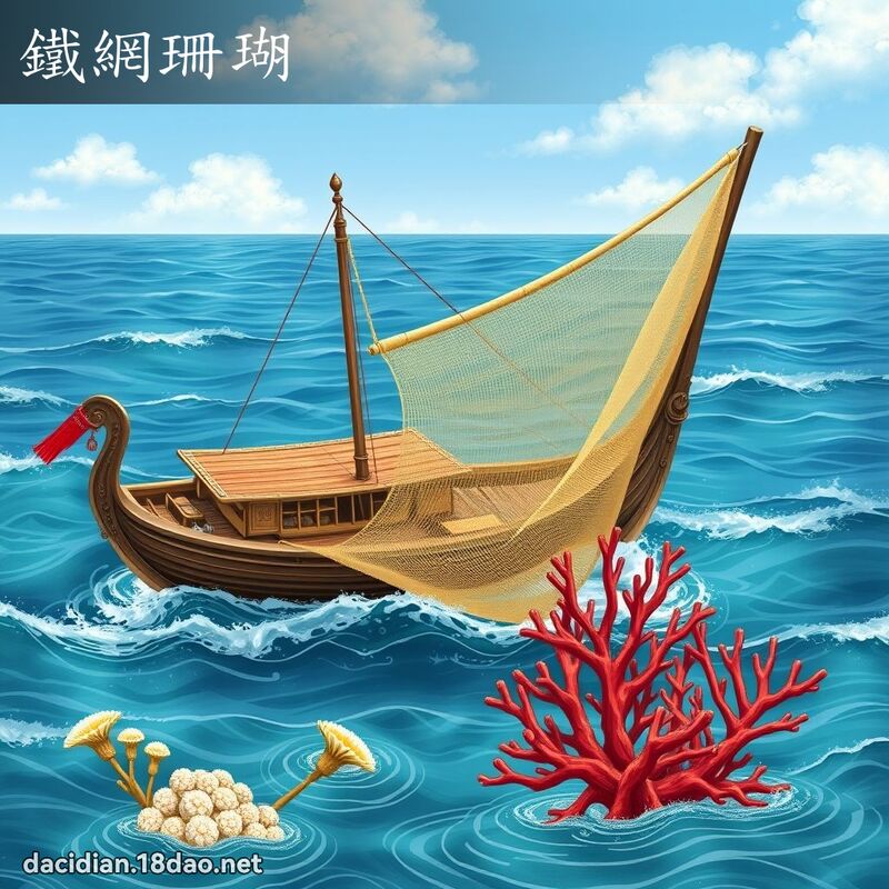铁网珊瑚 - 国语大辞典配图