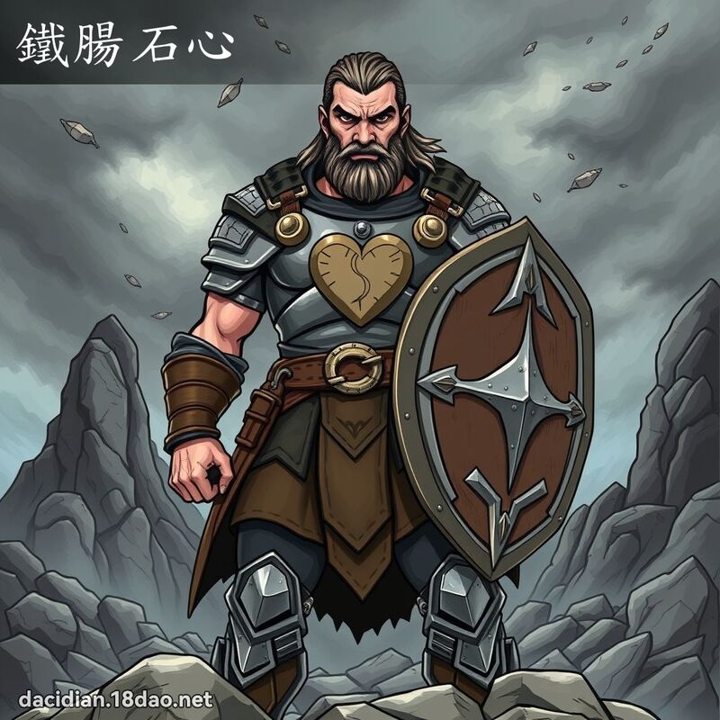鐵腸石心 - 國語大辭典配圖