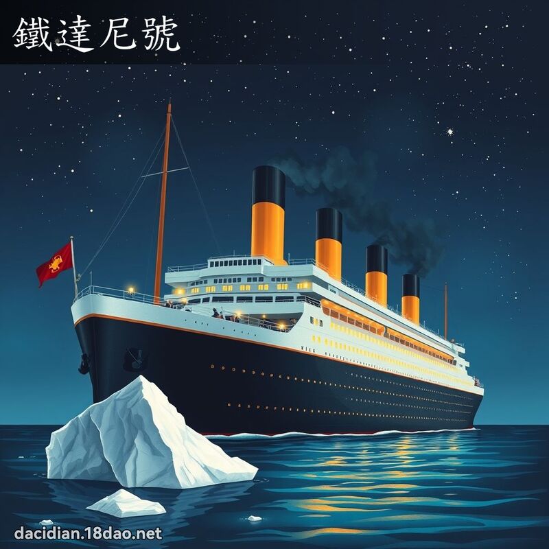 铁达尼号 - 国语大辞典配图