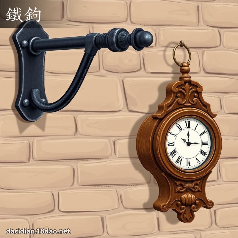 鐵鉤 - 國語大辭典配圖