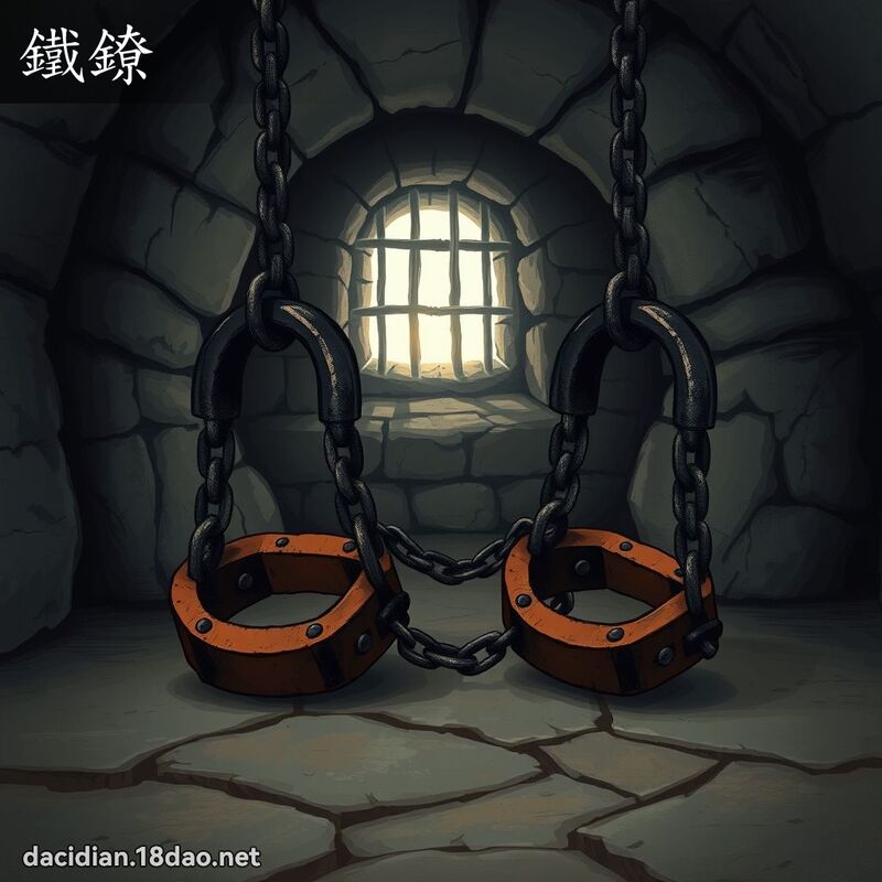 铁镣 - 国语大辞典配图
