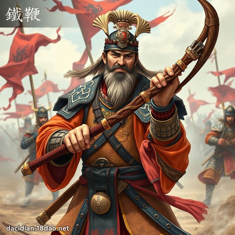 鐵鞭 - 國語大辭典配圖