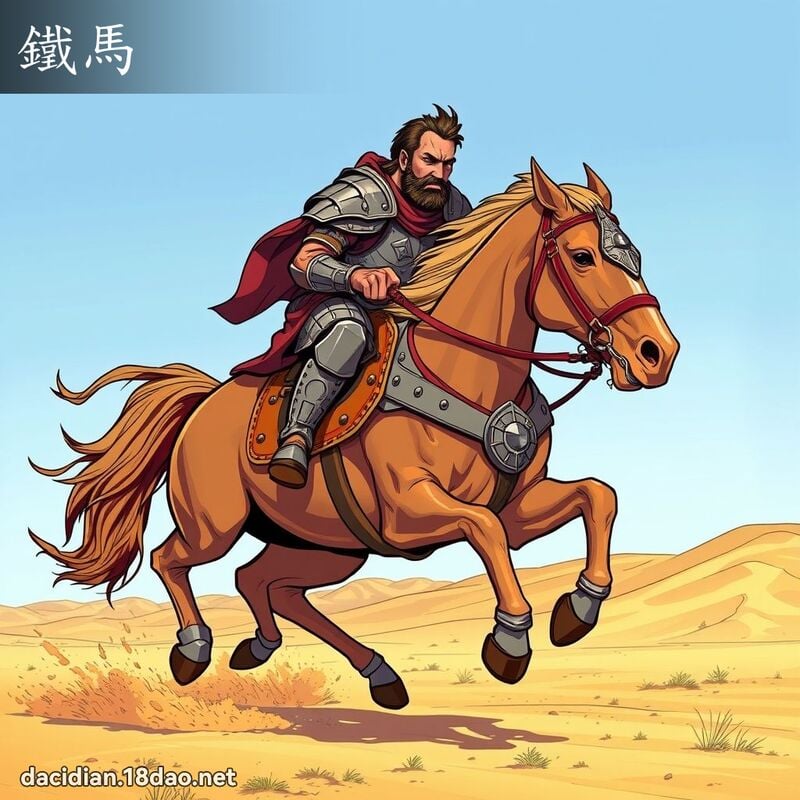铁马 - 国语大辞典配图