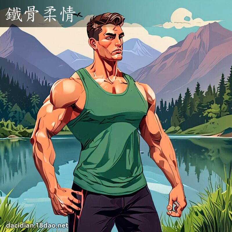 鐵骨柔情 - 國語大辭典配圖