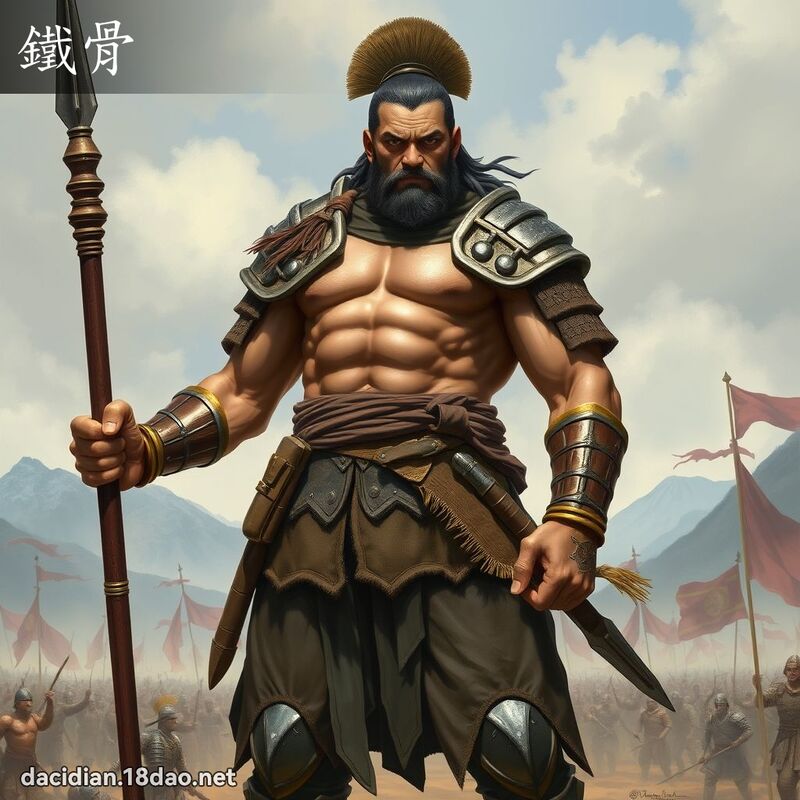 鐵骨 - 國語大辭典配圖