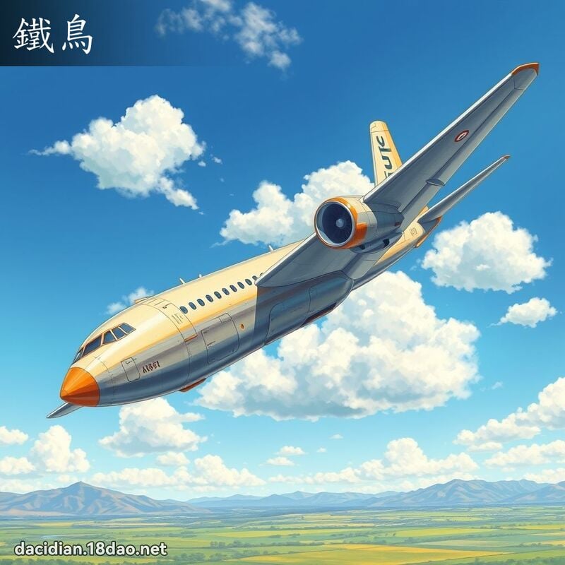 鐵鳥 - 國語大辭典配圖