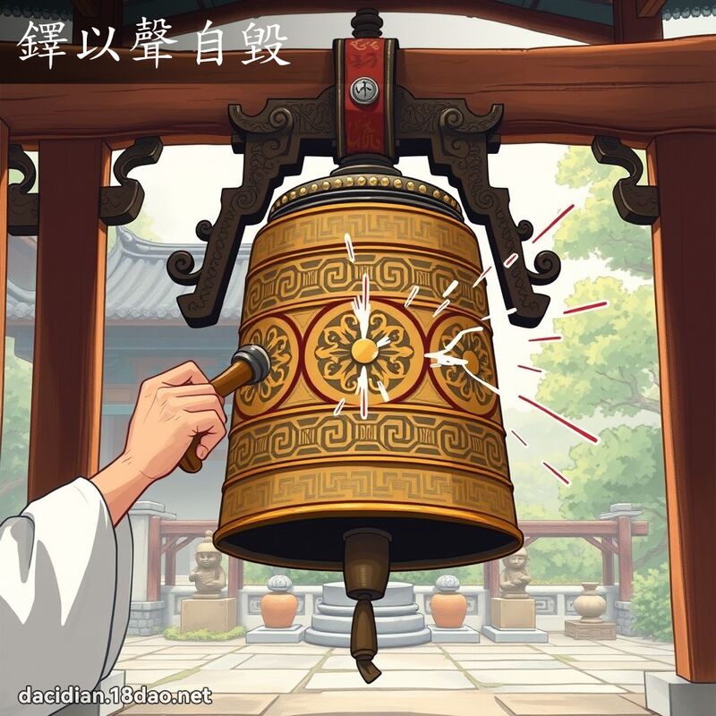 鐸以聲自毀 - 國語大辭典配圖