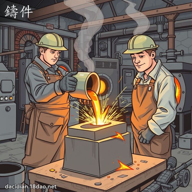 铸件 - 国语大辞典配图