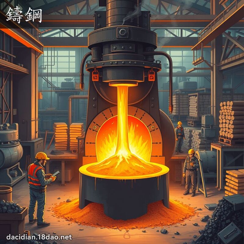 铸钢 - 国语大辞典配图
