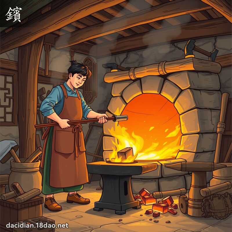 鑌 - 国语大辞典配图