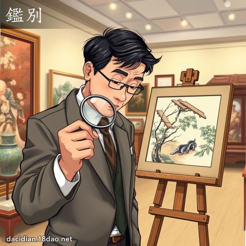 鑑別 - 国语大辞典配图