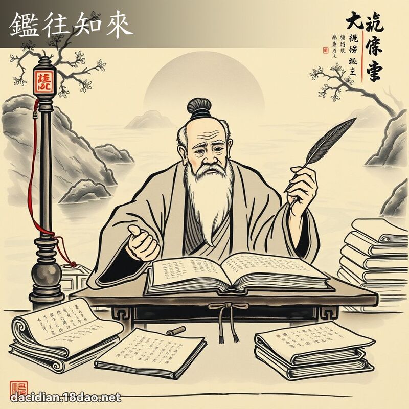 鑑往知來 - 國語大辭典配圖