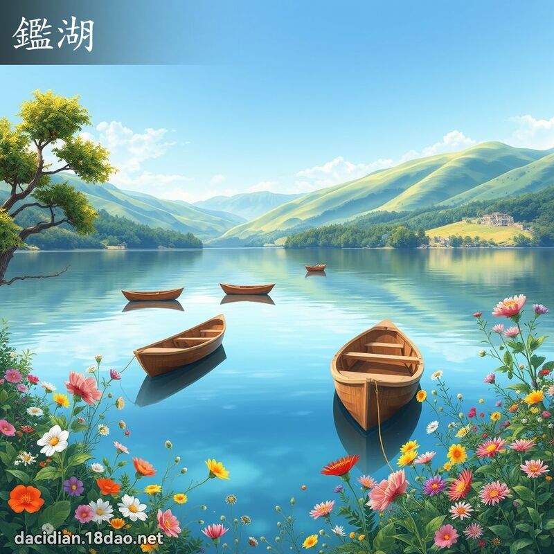 鑑湖 - 國語大辭典配圖