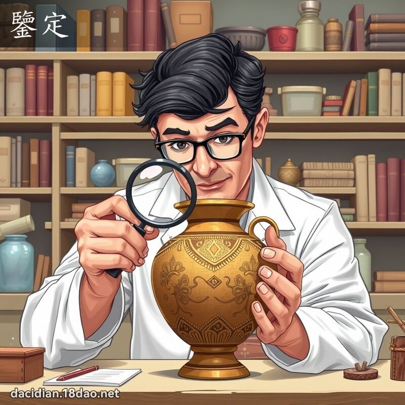鉴定 - 国语大辞典配图