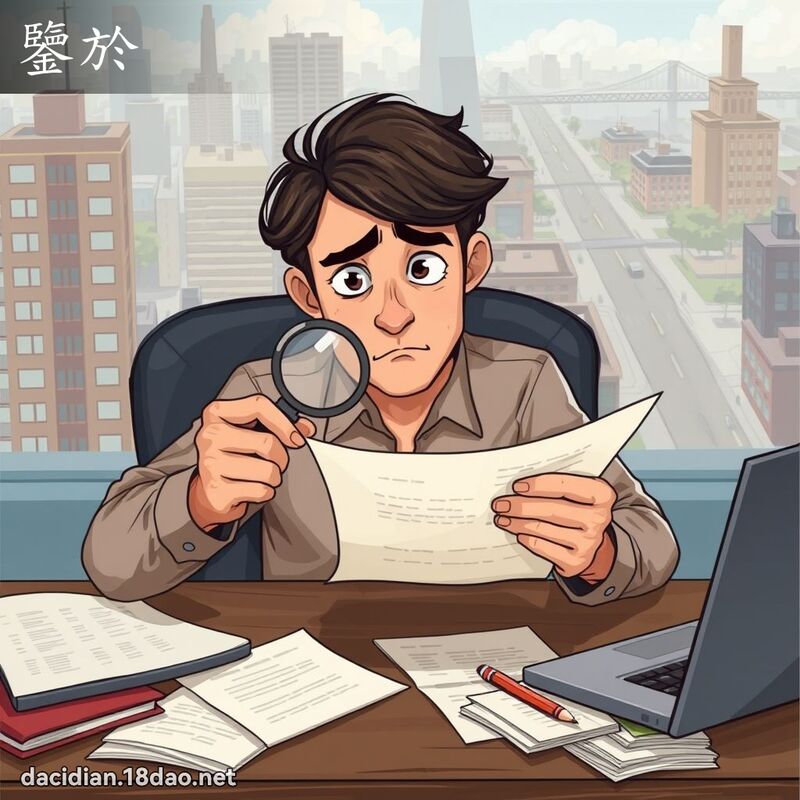 鑒於 - 國語大辭典配圖