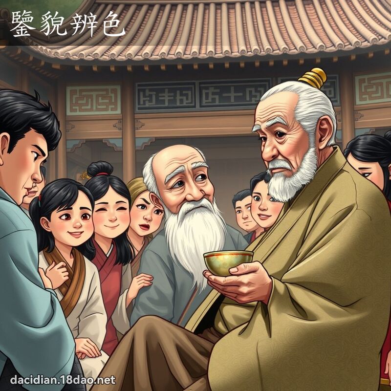 鑒貌辨色 - 國語大辭典配圖