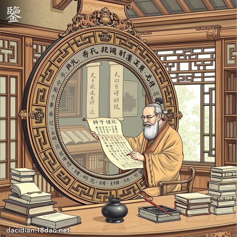 鉴 - 国语大辞典配图