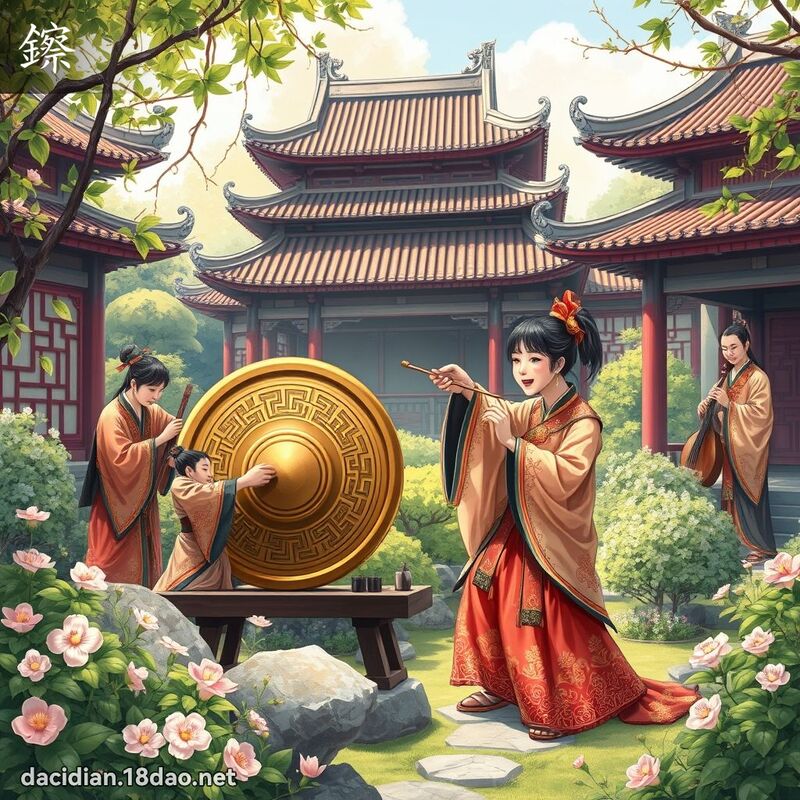 鑔 - 国语大辞典配图