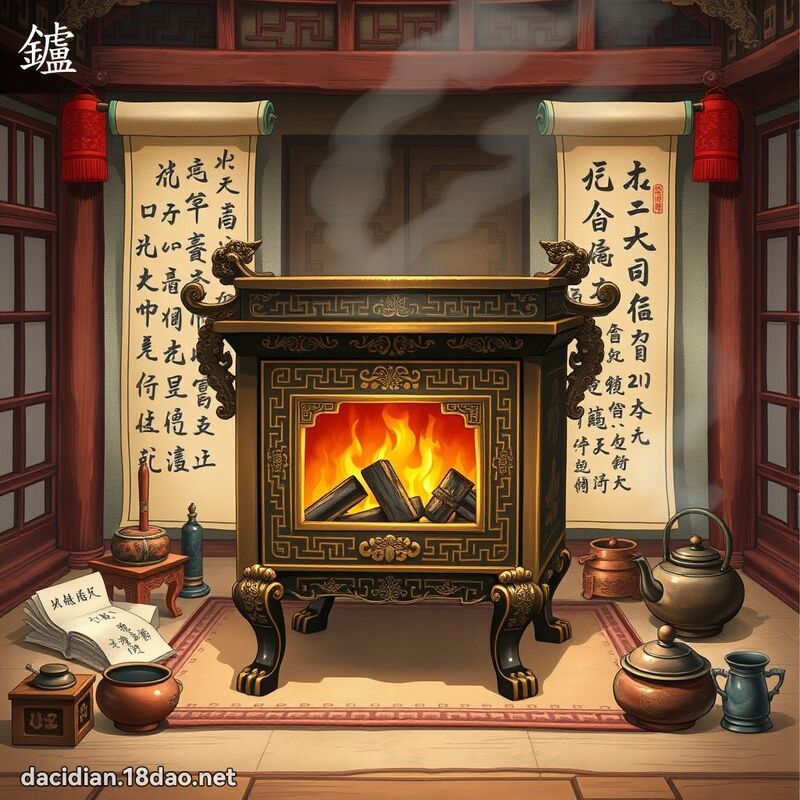 鑪 - 國語大辭典配圖