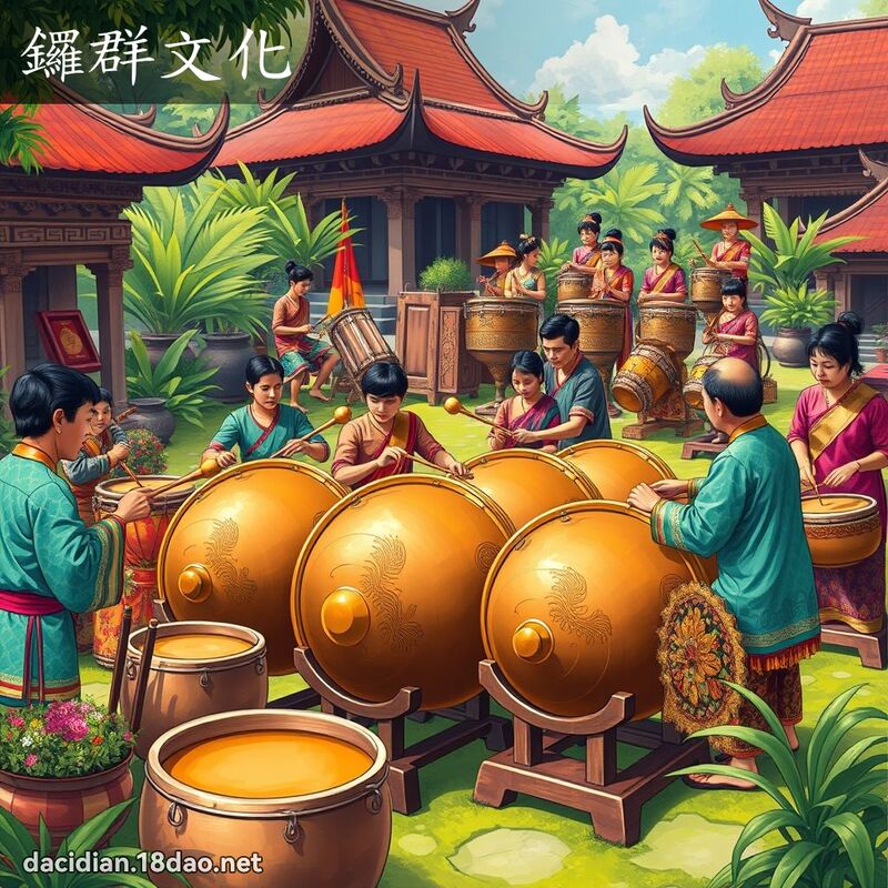 鑼群文化 - 國語大辭典配圖