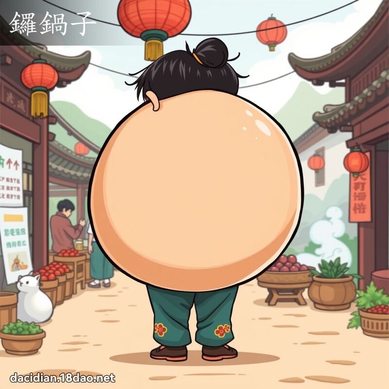 锣锅子 - 国语大辞典配图