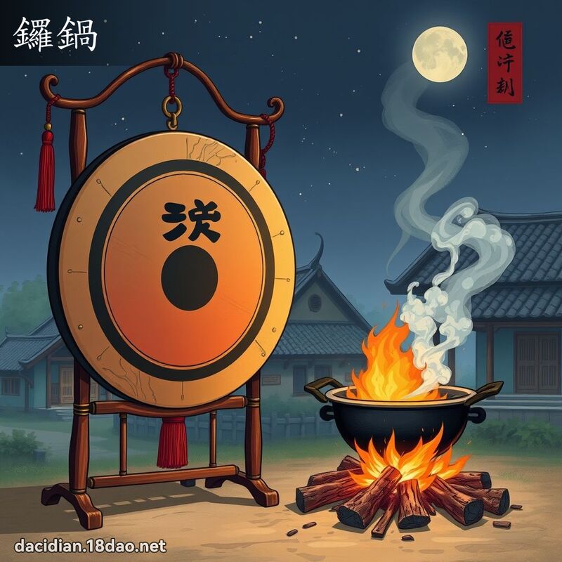 锣锅 - 国语大辞典配图