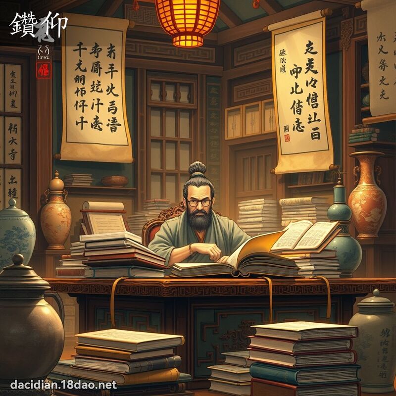 钻仰 - 国语大辞典配图