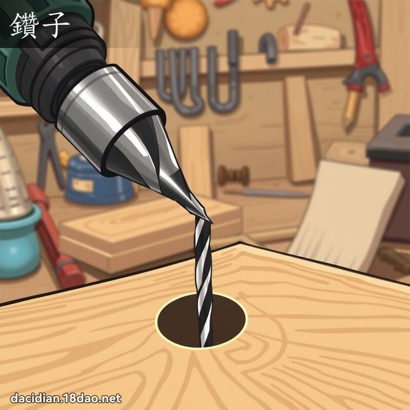 钻子 - 国语大辞典配图
