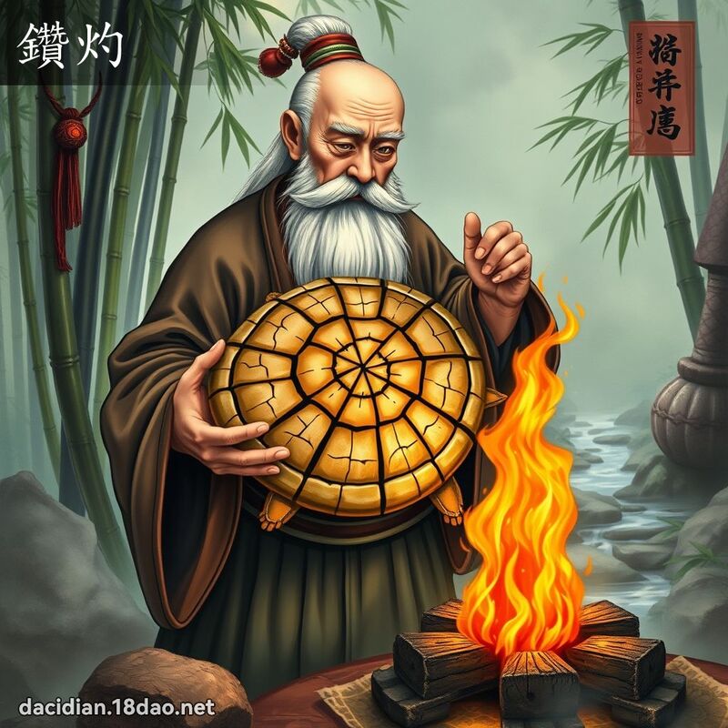 钻灼 - 国语大辞典配图