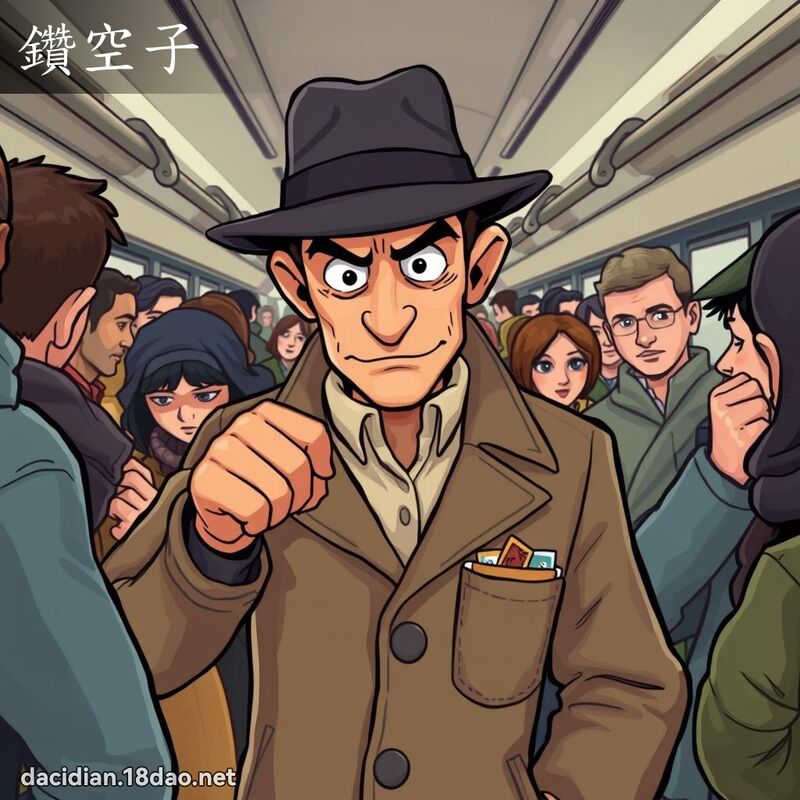 鑽空子 - 國語大辭典配圖