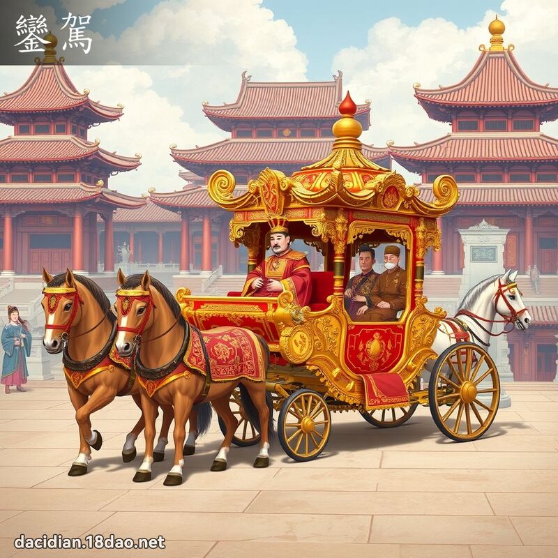 鑾驾 - 国语大辞典配图